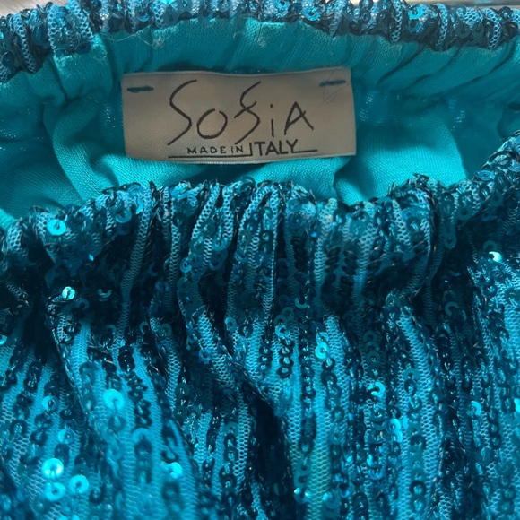 Sofia Made In Italy Sequin Dress - Picture 2 of 3